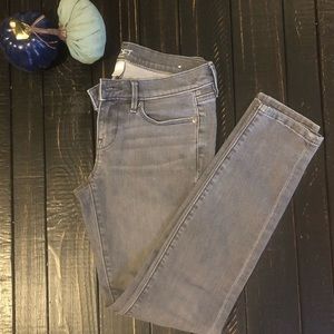 Gray LOFT Skinny Jeans